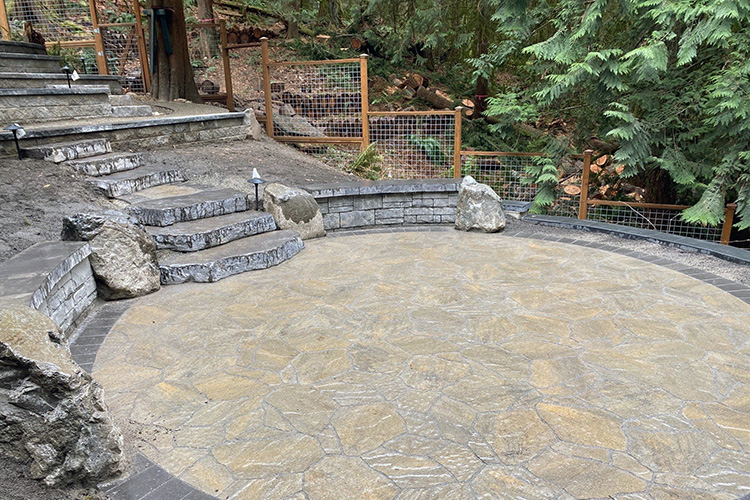 Hardscape Stairs and Patio