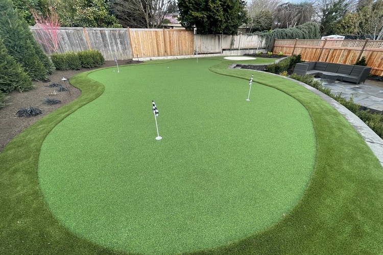 Golf Green and Outdoor Lighting